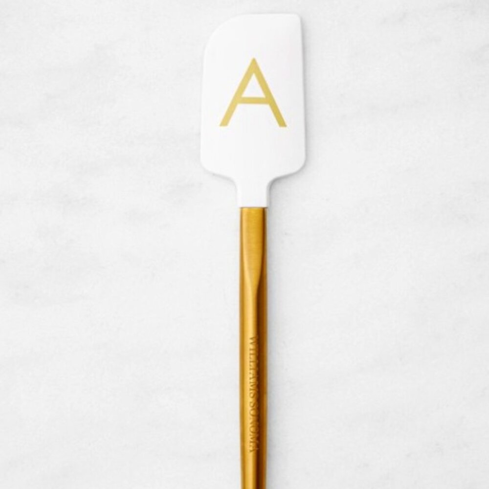 Williams Sonoma 'A'  Monogram Silicone Spatula